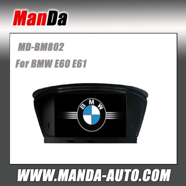 2 din car dvd gps for BMW E60 E61 car monitor